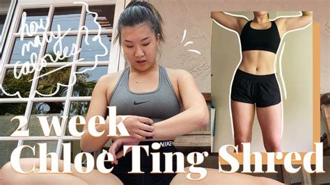 chloe ting summer shred schedule.